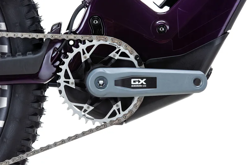 Nukeproof Megawatt Carbon Pro 2024 - Purple with Eagle Powertrain-2